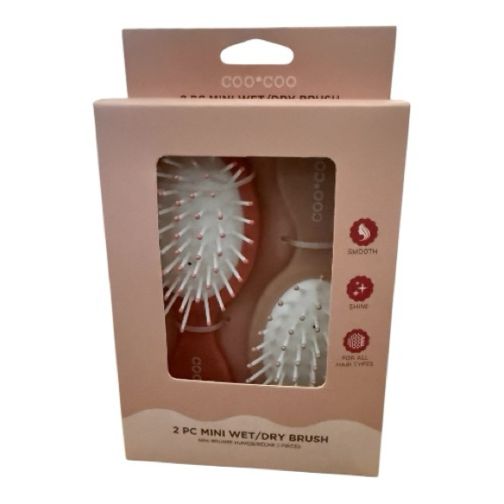 2 Pc Mini Wet/Dry Brush Set